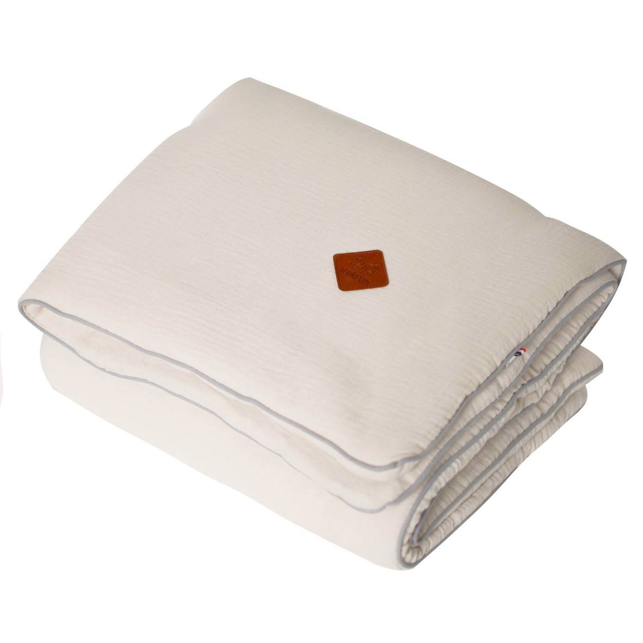 Couverture En Gaze De Coton Jeanne Beige