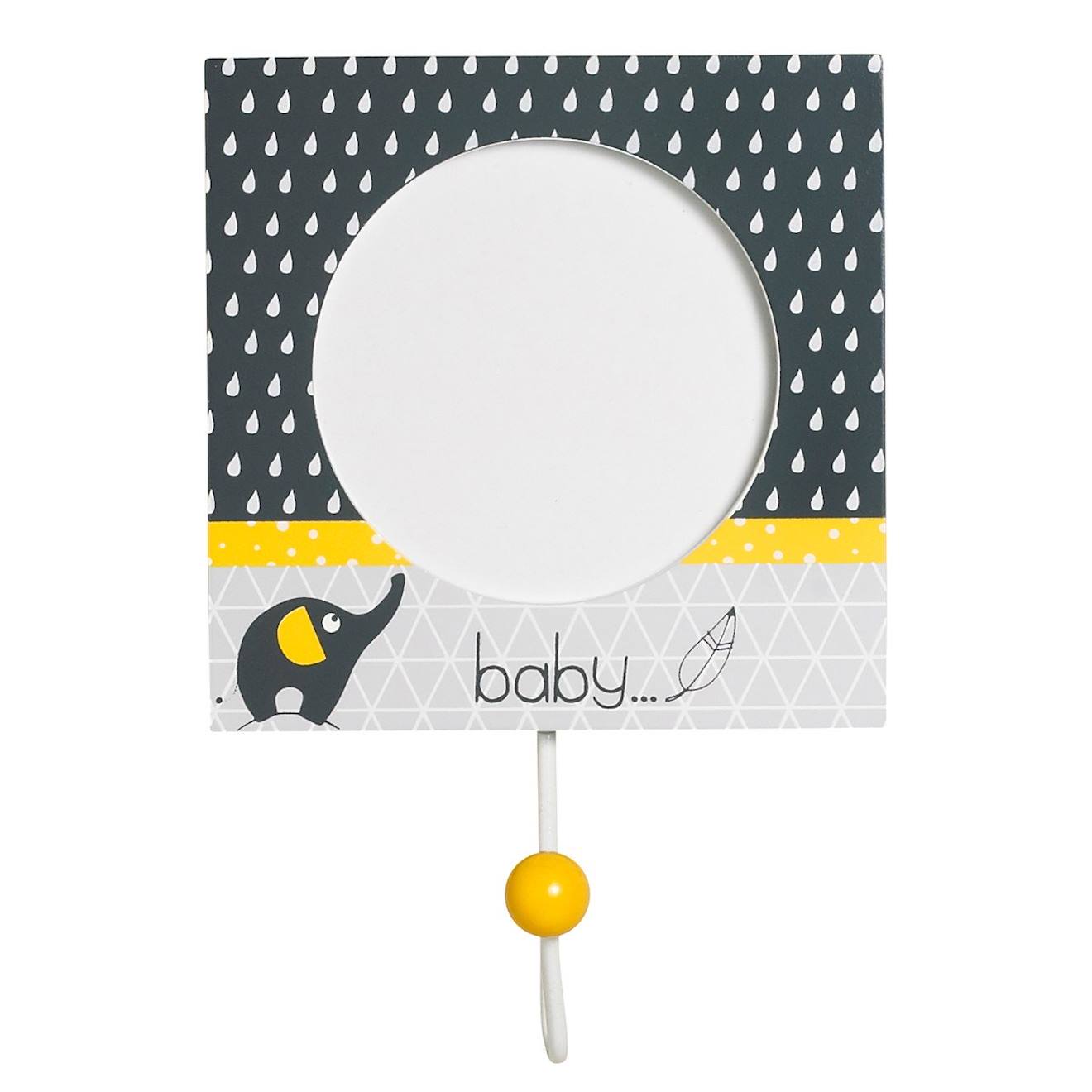Set 3 Patères En Bois - Babyfan Gris