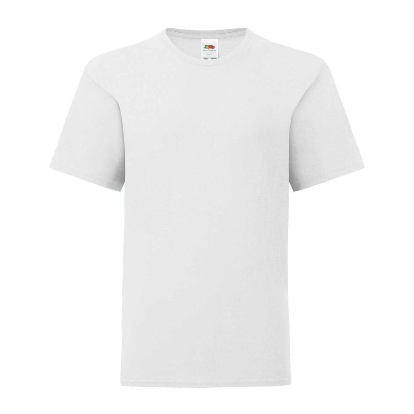 T-shirt Coton Peigné Et Filé À L'anneau Iconic Blanc