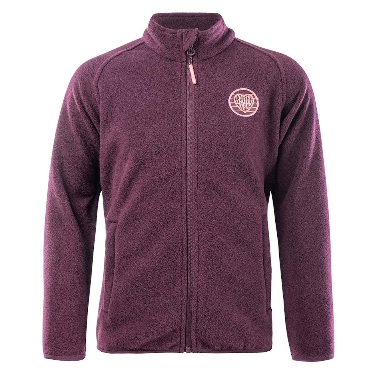 Veste Polaire Polyester Lisanna Violet Foncé