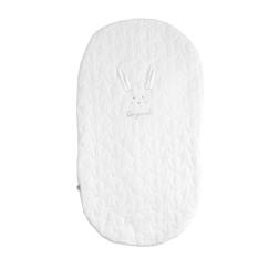 Puériculture-Chancelières, plaid-Plaid-Couvre lit ovale pour berceau en coton - galopin