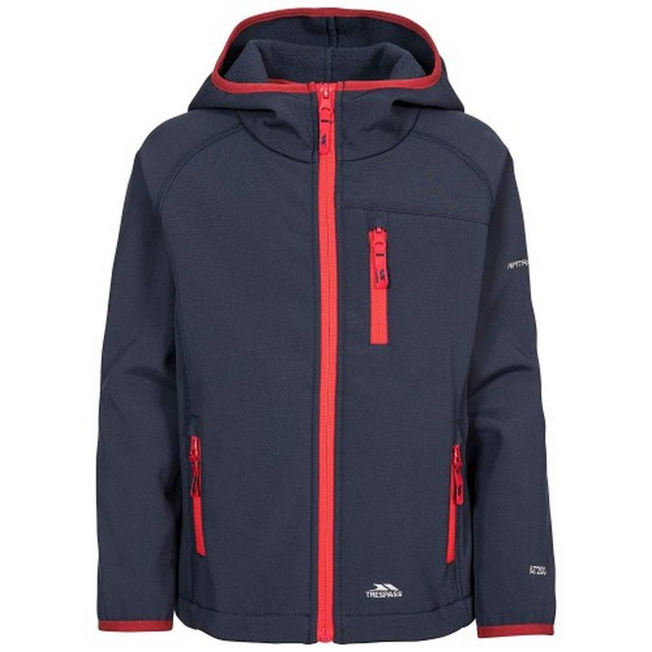Veste Softshell Polyester Kian Bleu Marine