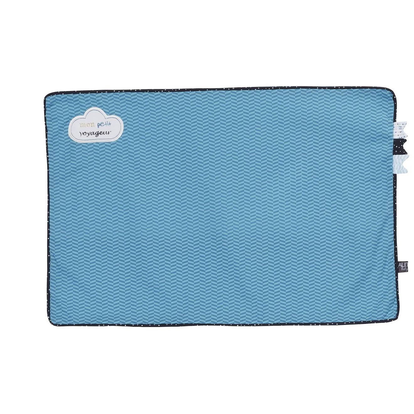 Housse De Couette Enfant En Coton Bleu