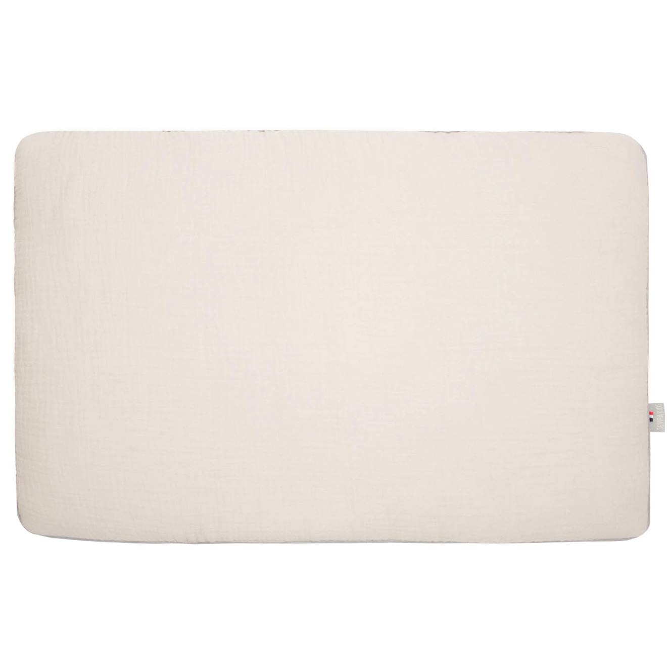 Sevira kids - Oreiller Plat En Gaze De Coton Jeanne Beige