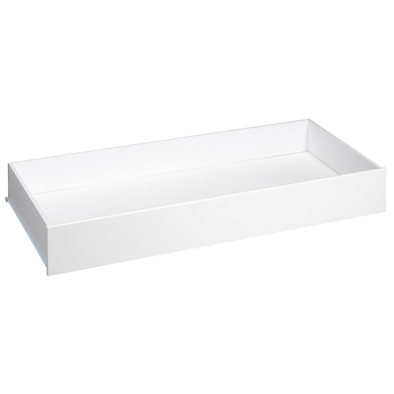 Tiroir De Lit En Bois - Loft Blanc