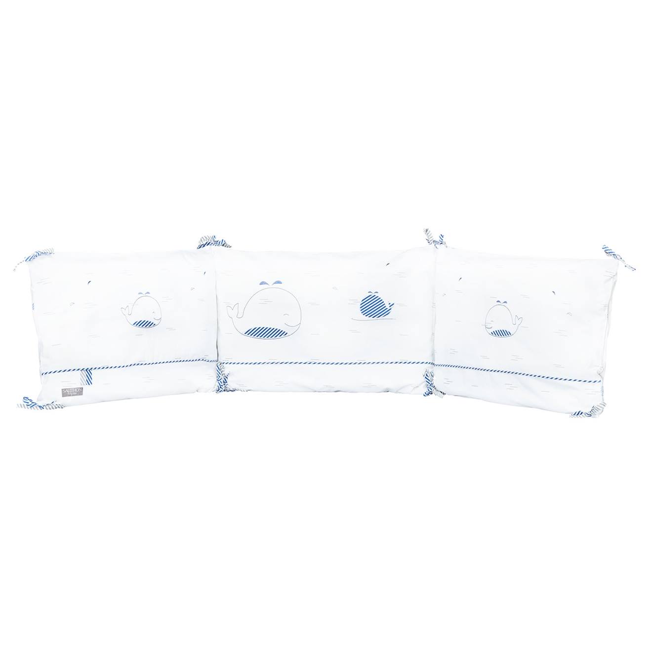 Tour De Lit Bébé En Coton Blanc