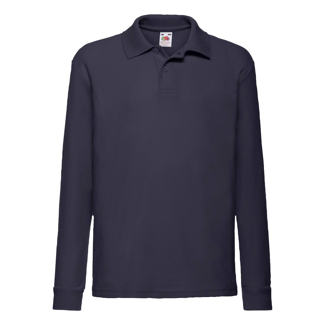 Polo Polyester Bleu Marine Sombre