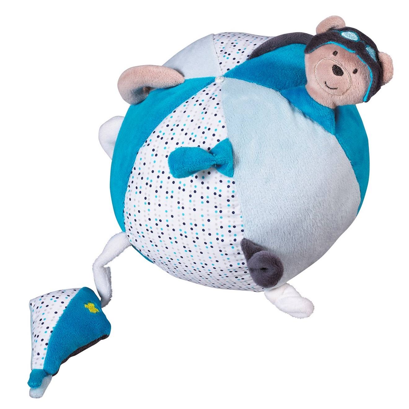 Balle D'activités En Velours Bleu
