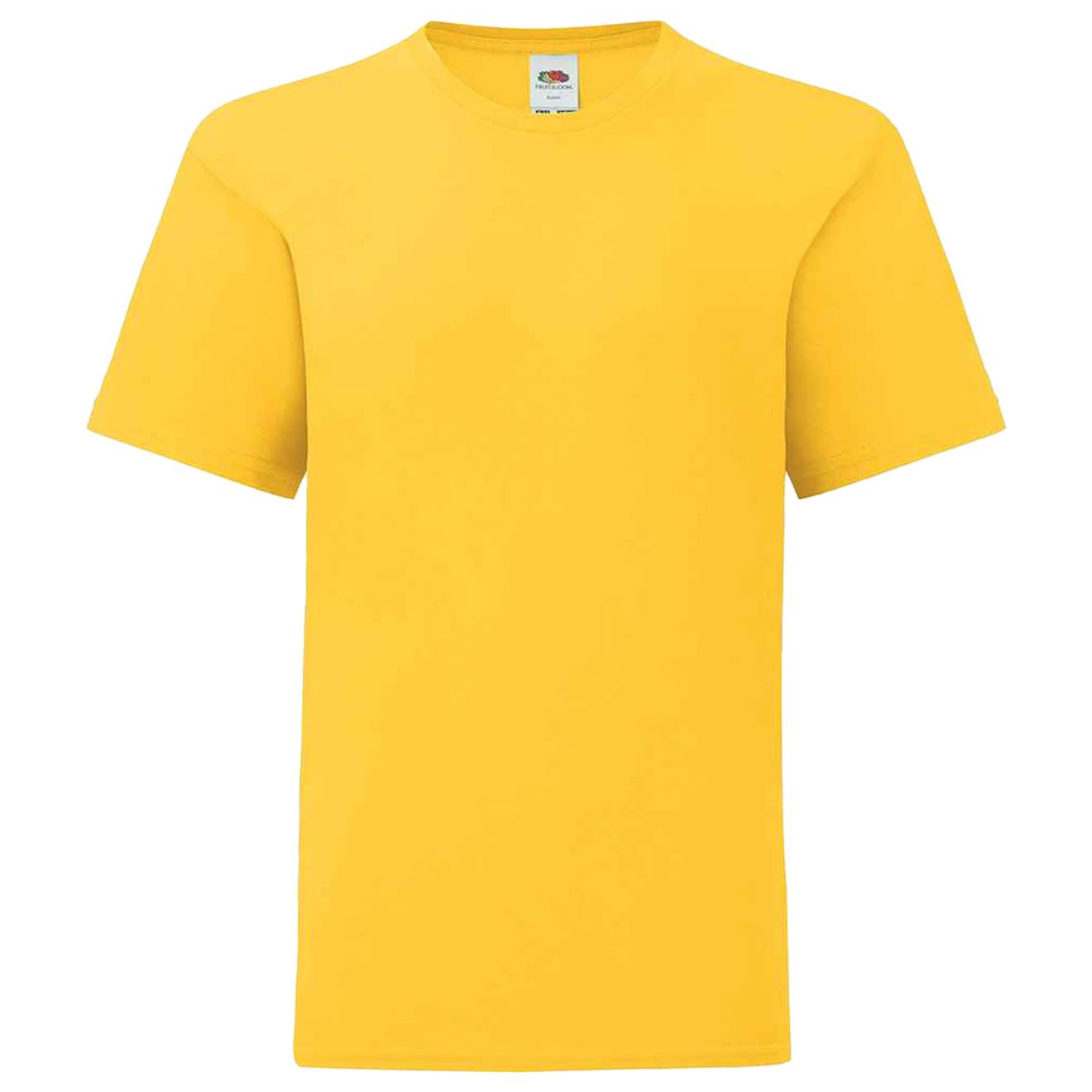 T-shirt Coton Peigné Et Filé À L'anneau Iconic Tournesol