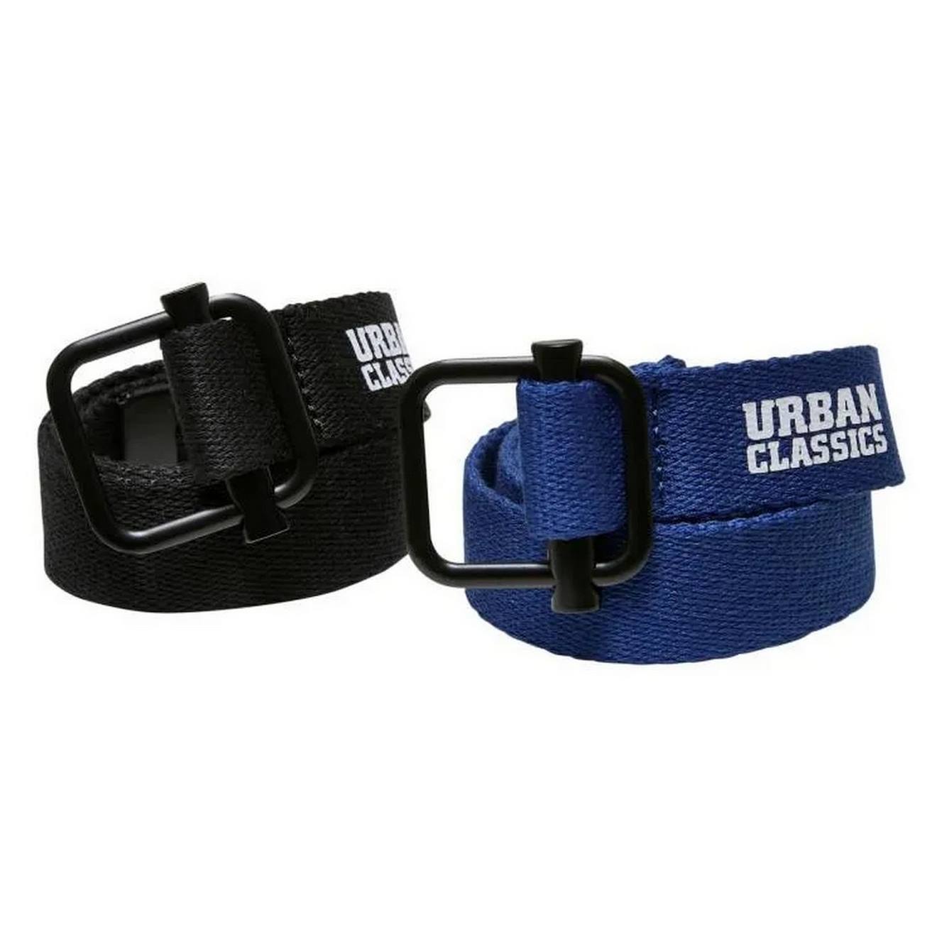 Ceinture Polyester Noir / Bleu