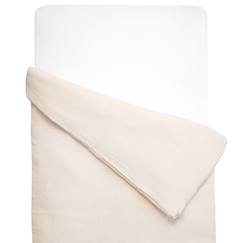 Linge de maison et décoration-Linge de lit bébé-Housse de couette en gaze de coton jeanne