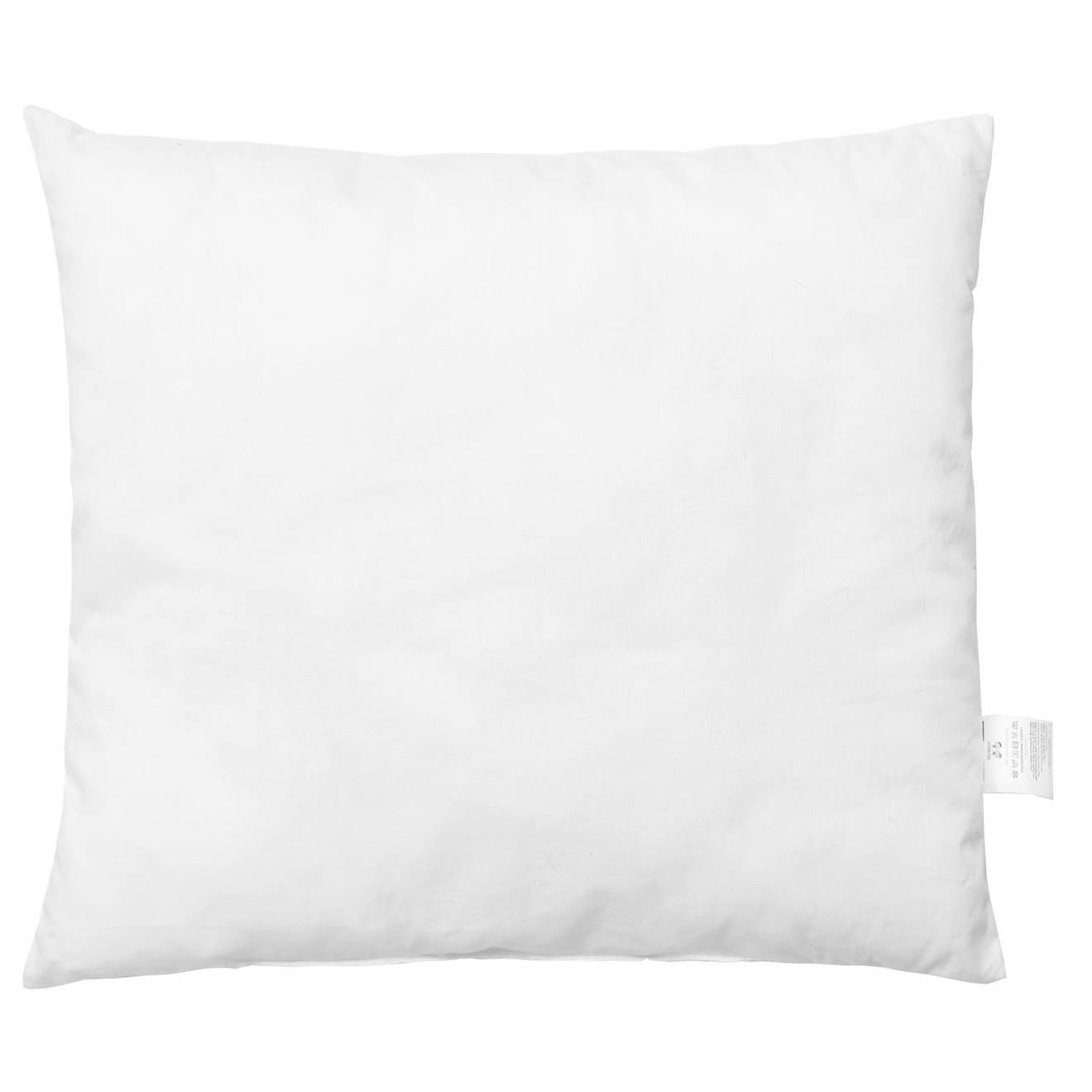 Oreiller En Satin De Coton Moelleux Blanc
