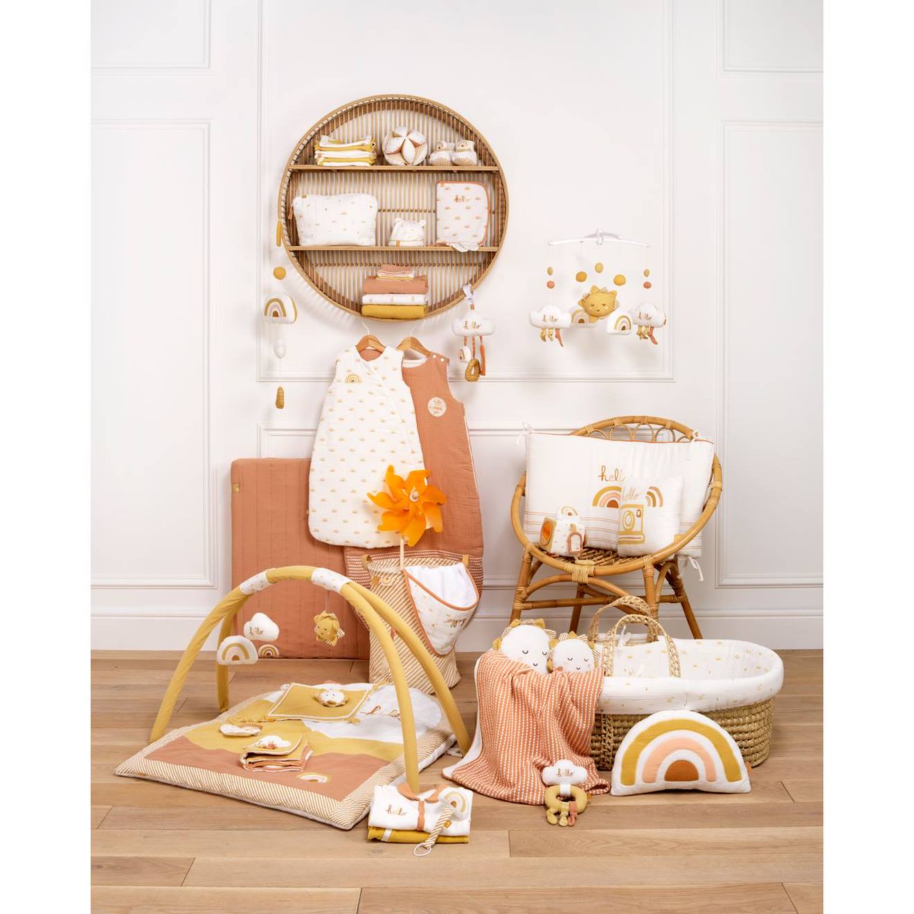 Débardeur M&S Fille Tacheté Jaune - Taille 2-3 Ans - Coupe Classique - Occasion