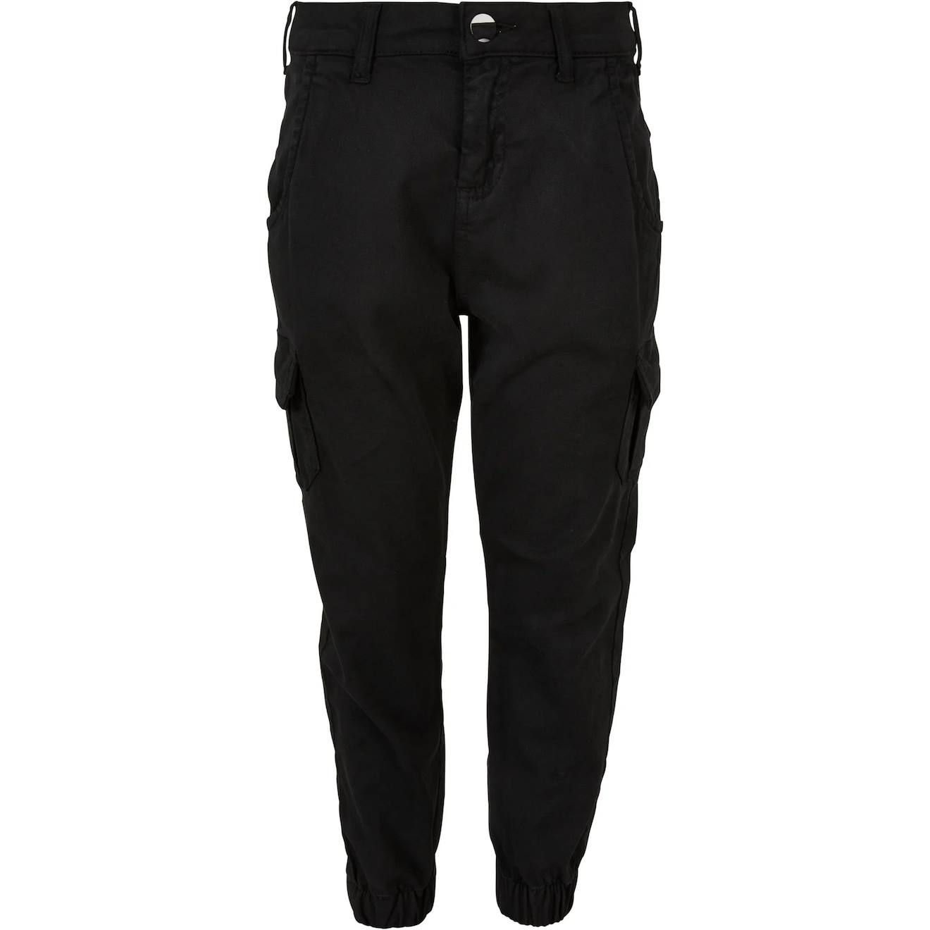 Pantalon À Poches Coton Noir