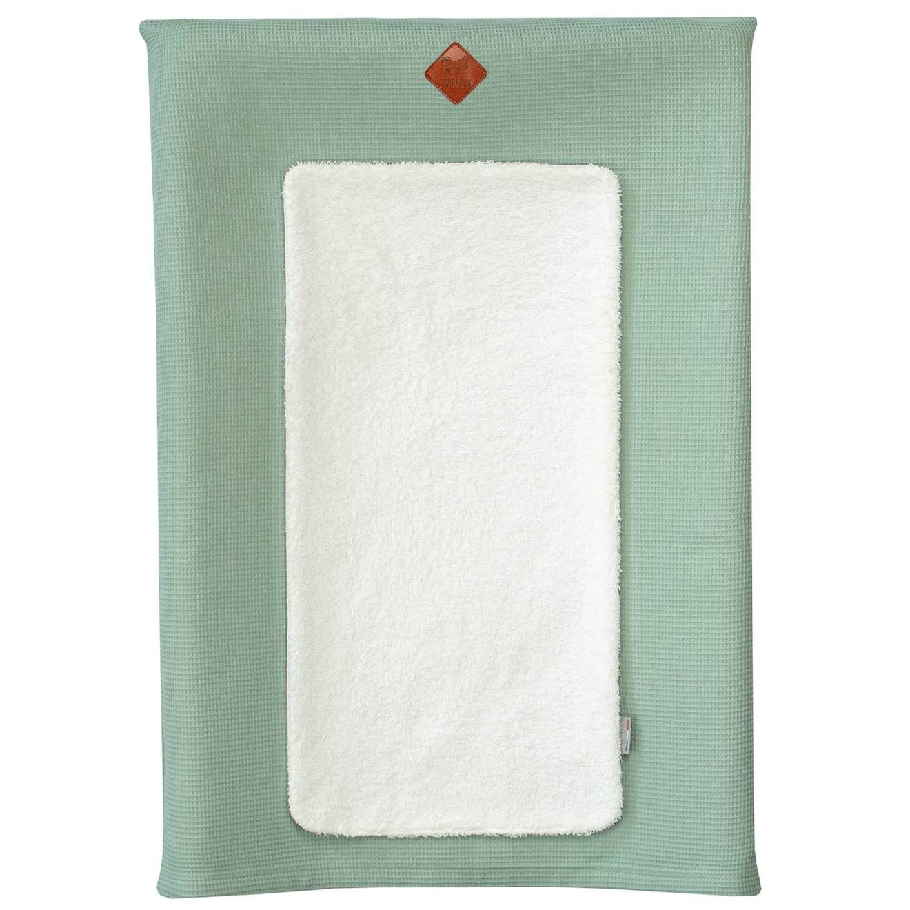 Housse De Matelas À Langer Nid D'abeille Vert