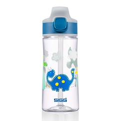 Puériculture-Repas-Vaisselle, coffret repas-Gourde pour enfant en plastique dino