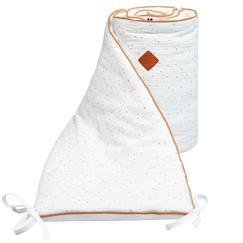 Linge de maison et décoration-Linge de lit bébé-Tour de lit universel en gaze de coton jeanne