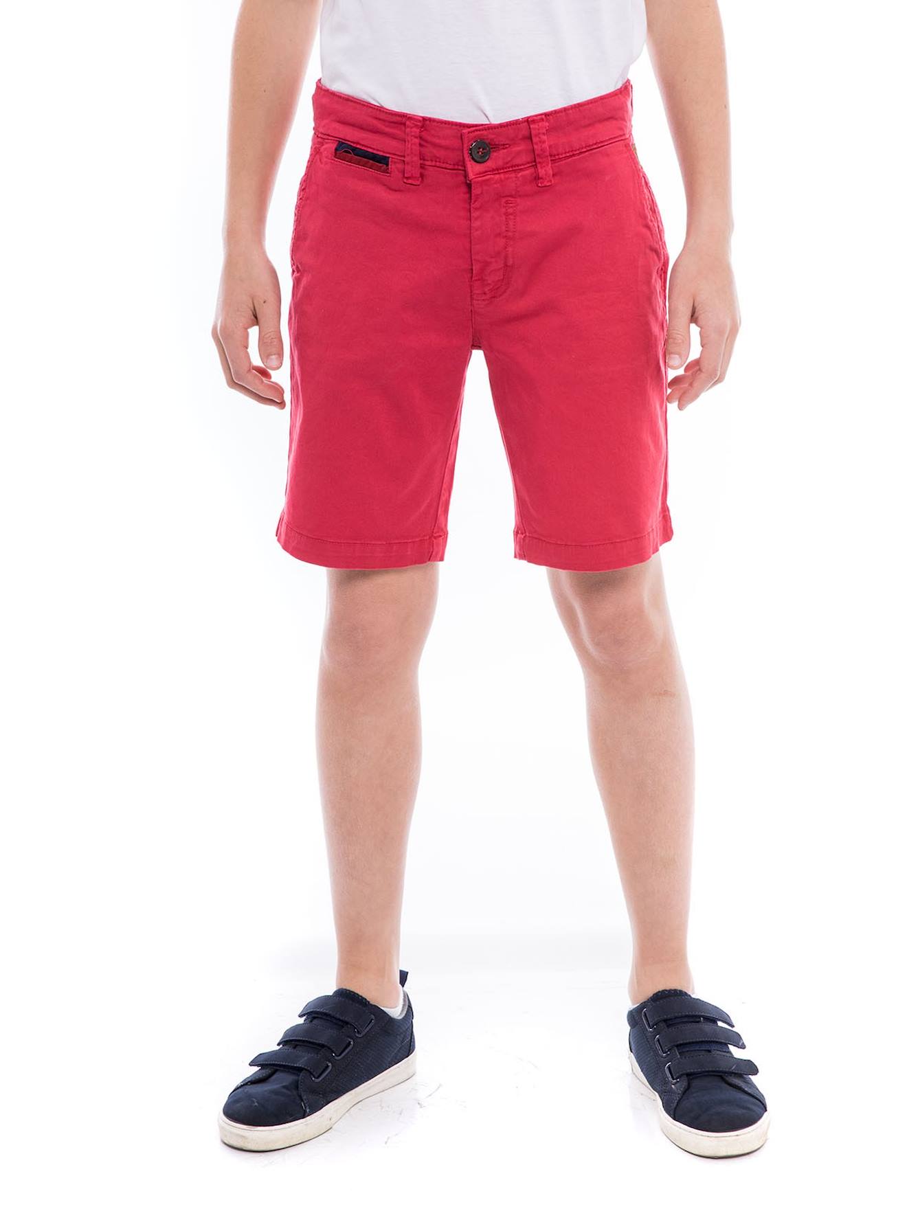 Bermuda Chino Slim Berkley Garon Rouge 22 €