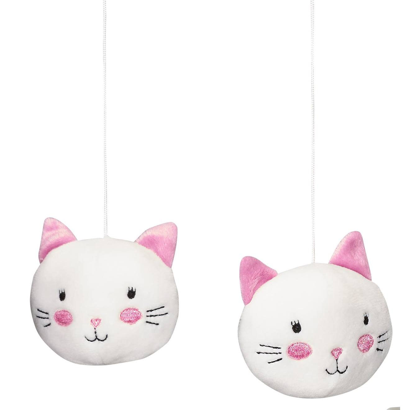 Mobile Musical Bébé En Polyester - Chapaillettes Blanc (Baby Price) - Image 1