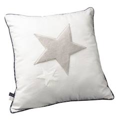 -Coussin décoratif en coton étoile - merlin