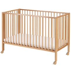 Chambre et rangement-Lit pour enfant à barreaux pliable  avec matelas