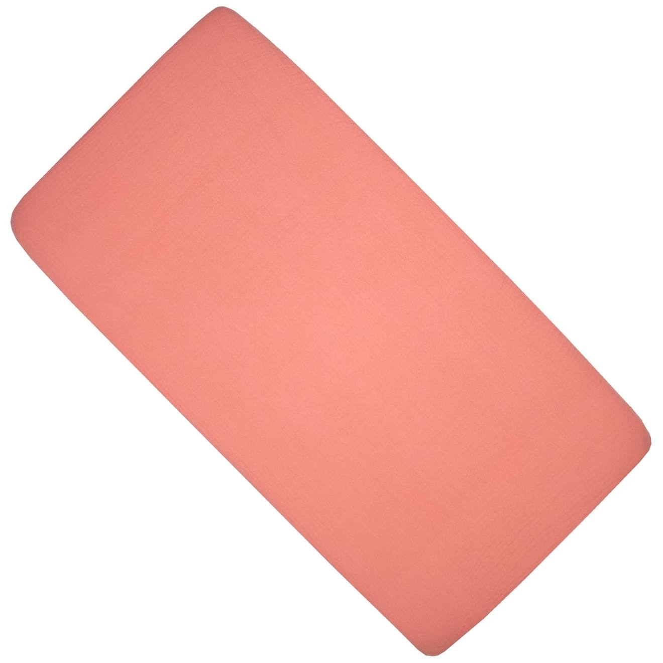Drap Housse Berceau En Gaze De Coton Jeanne Terracotta