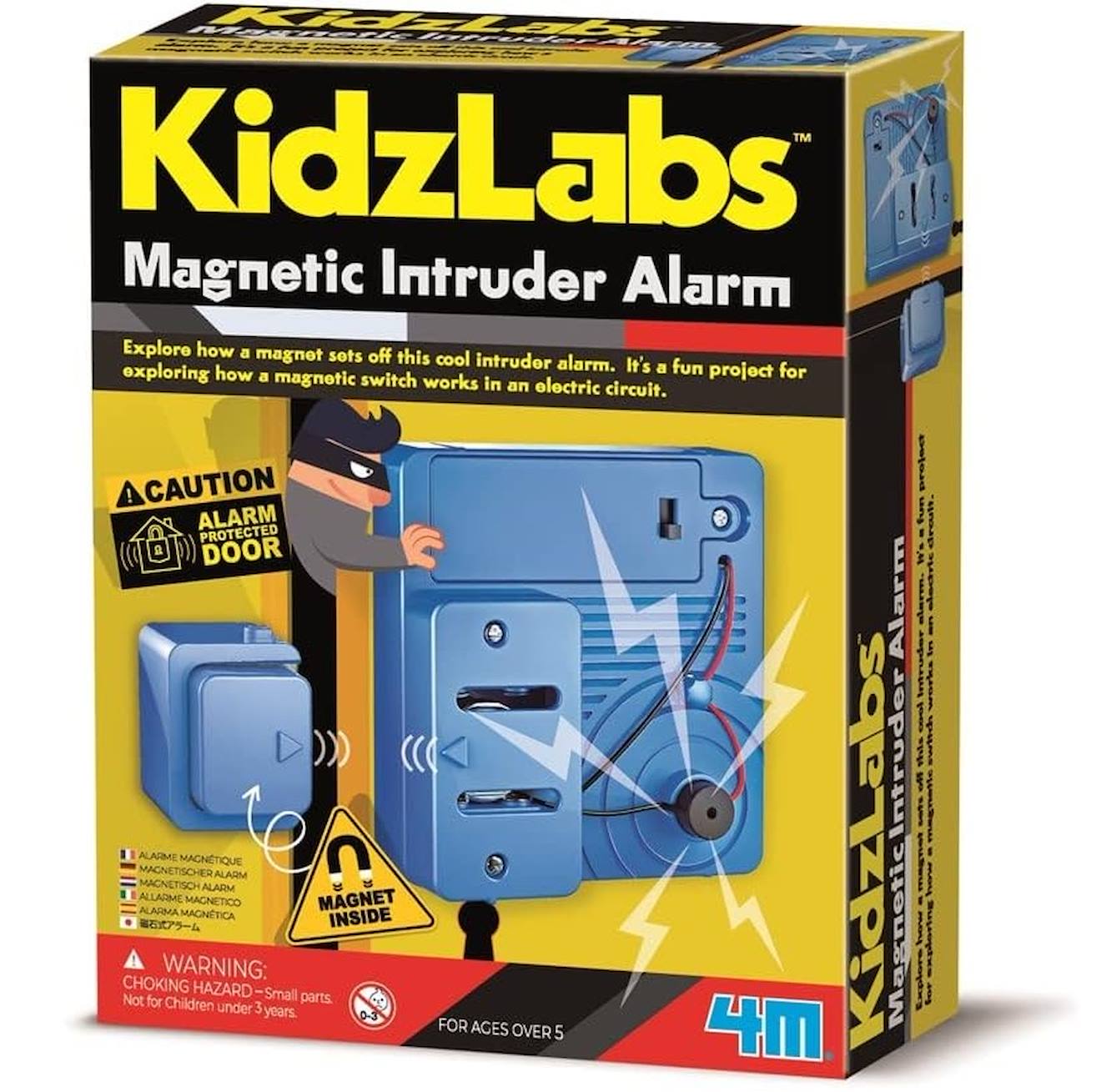 Kit De Fabrication Alarme Magnétique Bleu