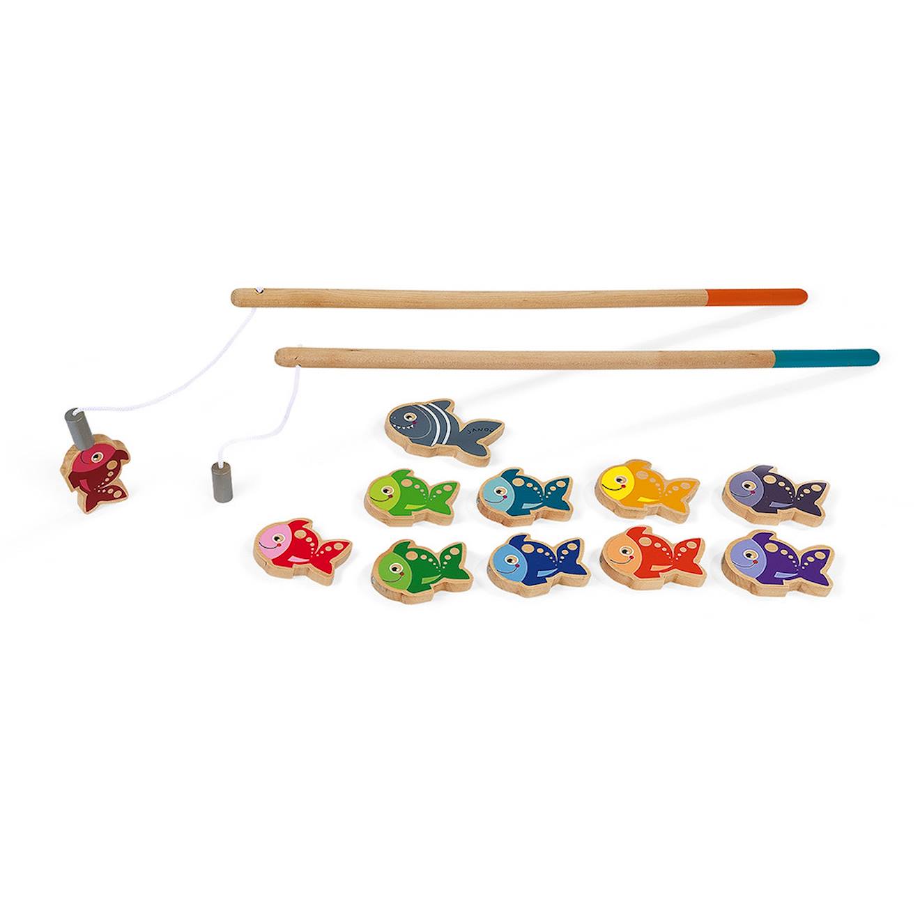 Pêche À La Ligne Multicolore
