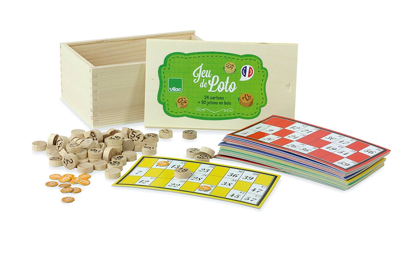 Vilac - Jeu De Loto Beige