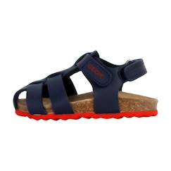 Chaussures-Chaussures garçon 23-38-Sandales-Sandales en cuir  à scratch
