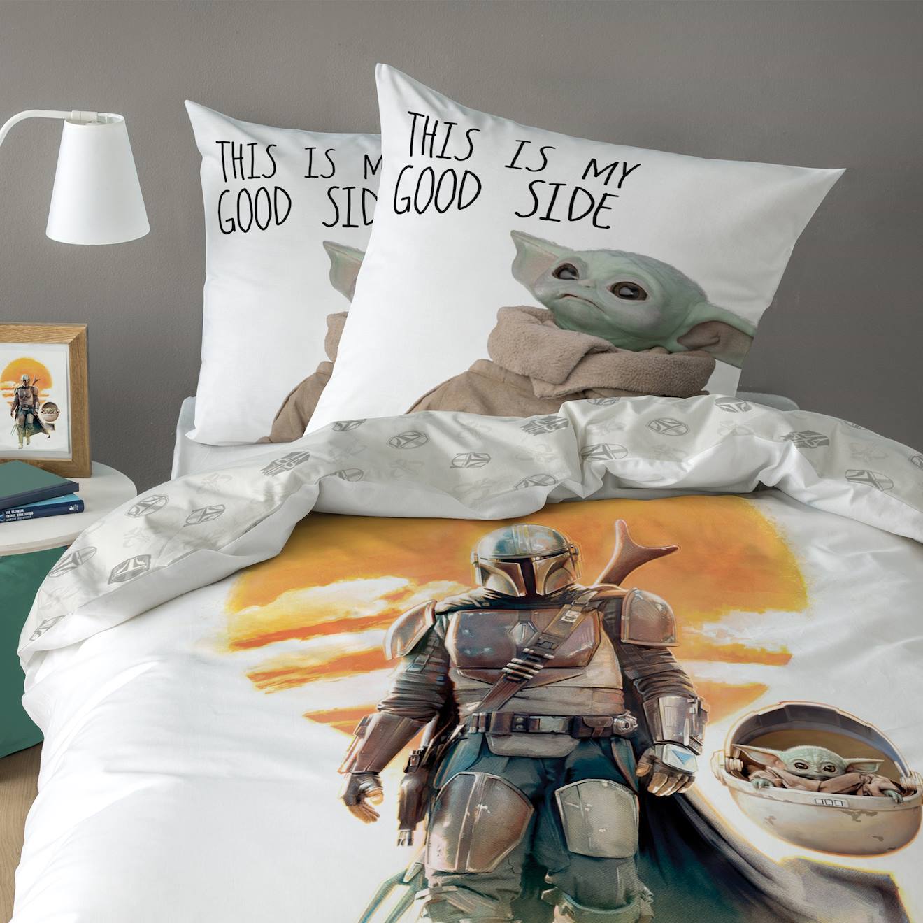 Parure De Lit Imprimée 100% Coton, Star Wars Home Soldat Blanc