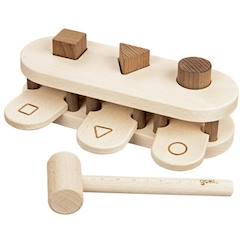 Banc à marteler en bois  - vertbaudet enfant