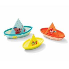Jouet-Premier âge-Jouets de bain-3 bateaux flottants