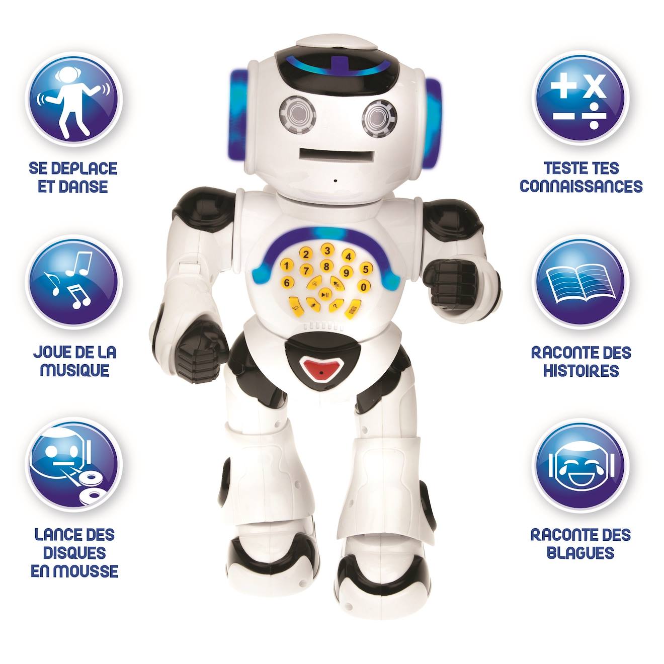 Lexibook - Powerman Robot Interactif (français) Blanc