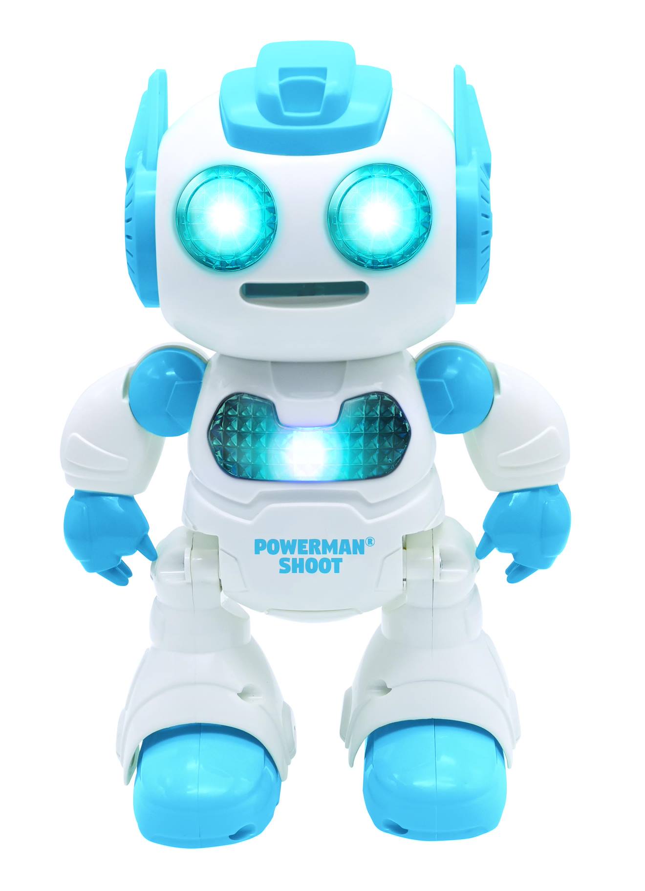 Lexibook - Powerman Shoot Robot Programmable Bleu