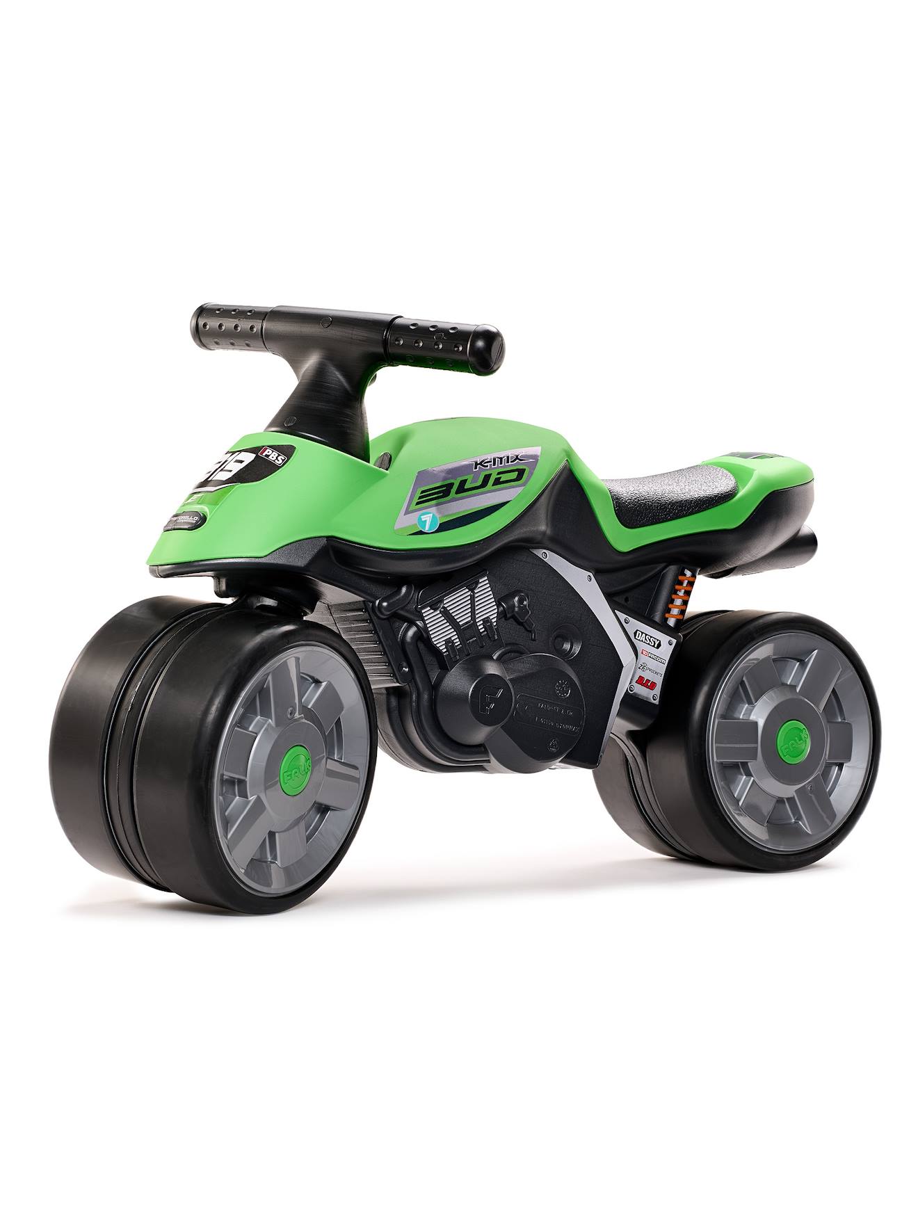 Draisienne Baby Moto À Roues Silencieuses Vert Bud Racing