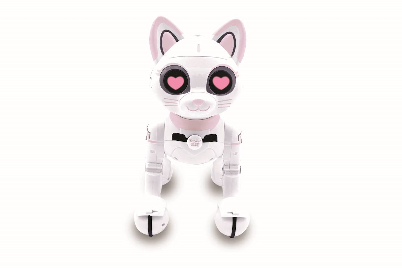 Lexibook - Power Kitty – Mon Chat Robot Télécommandé Programmable Et Tactile Blanc