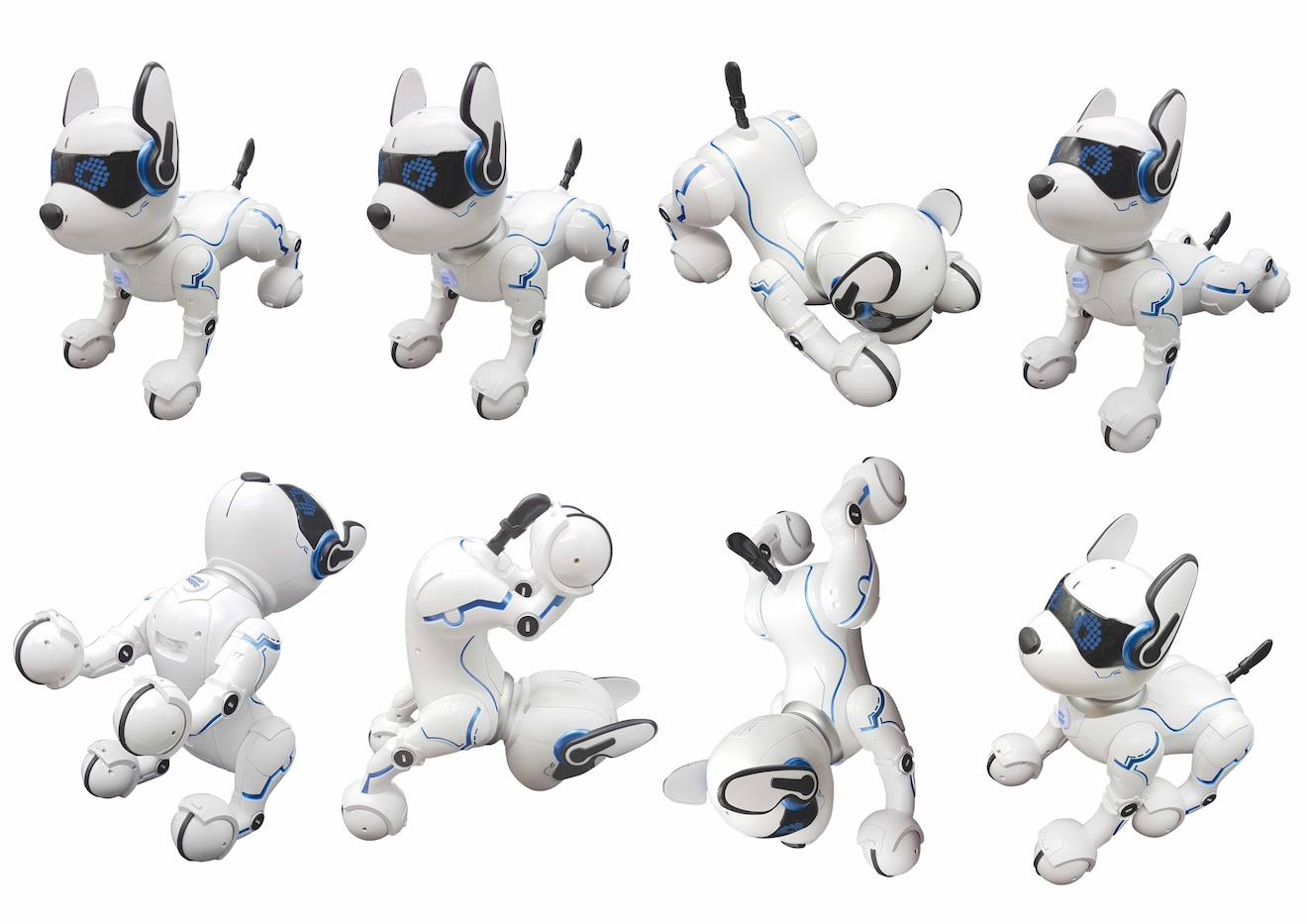 Lexibook - Power Puppy – Mon Chien Robot Interactif Blanc