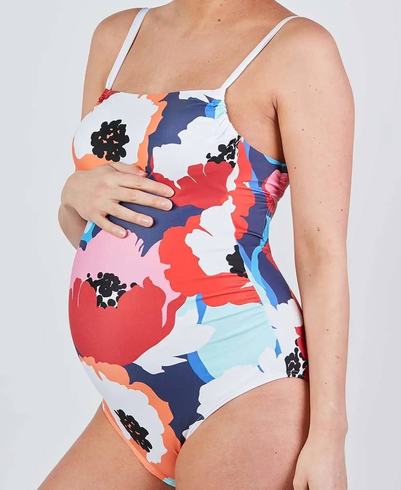 Cache cœur - Maillot De Bain De Grossesse Poppy Multico