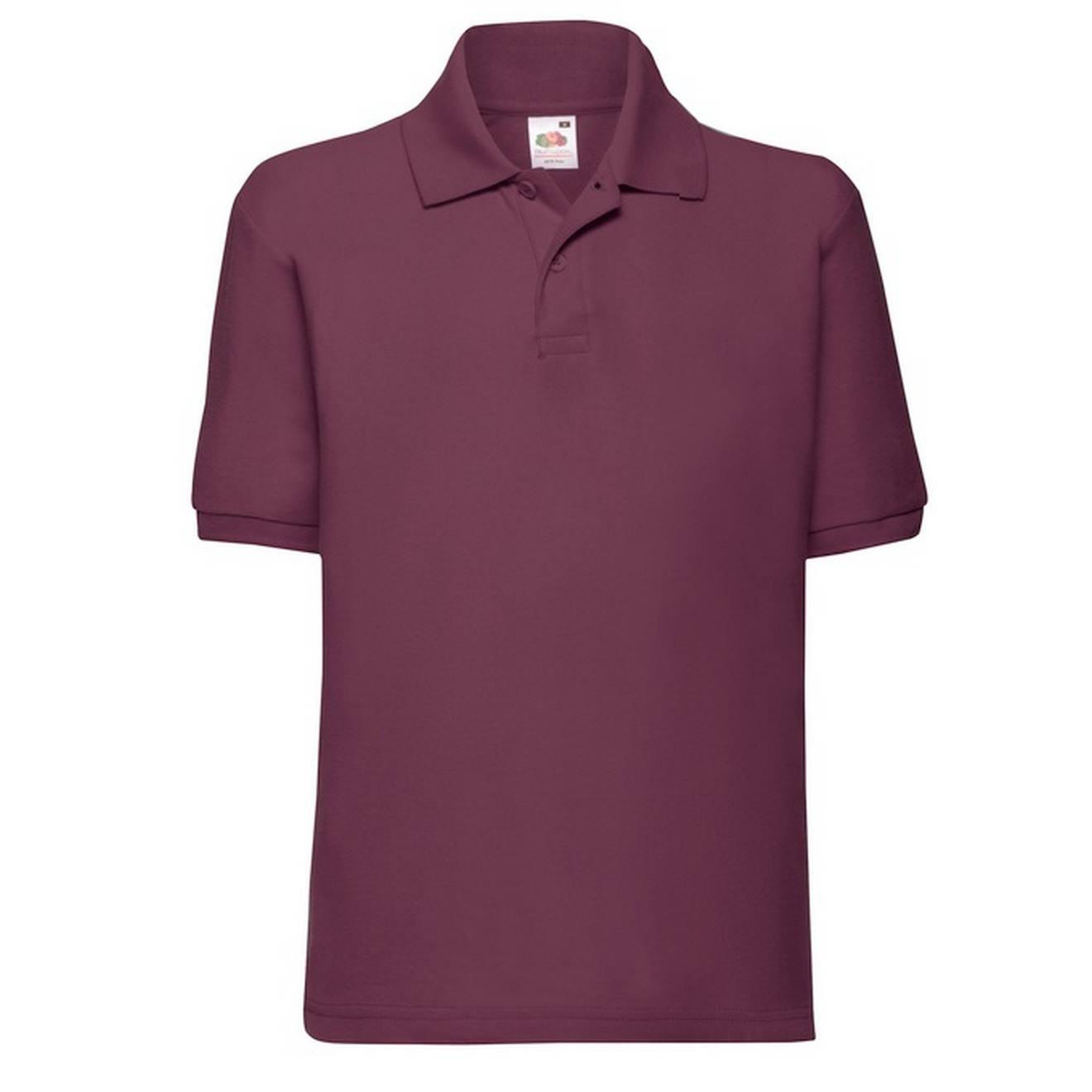 Polo Polyester Bordeaux