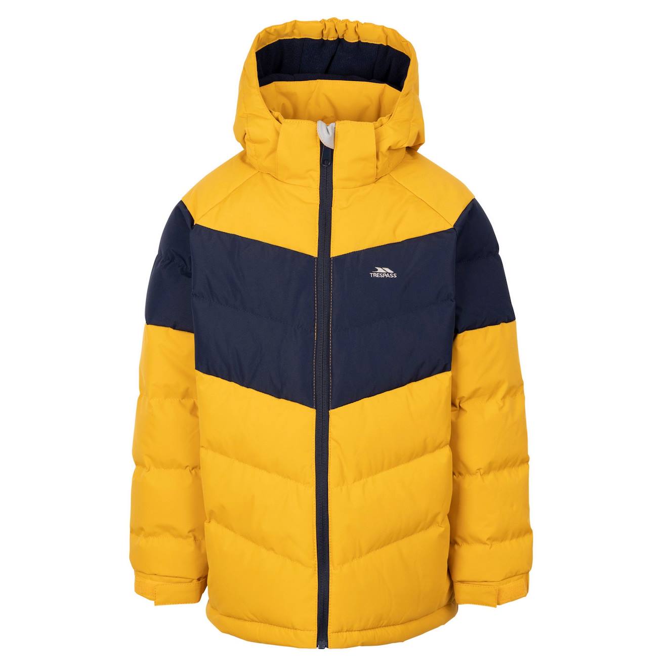 Veste Matelassée Synthétique Aldery Jaune Foncé