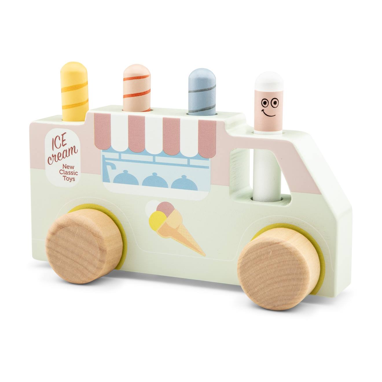 Pop-up Camion De Glaces Vert