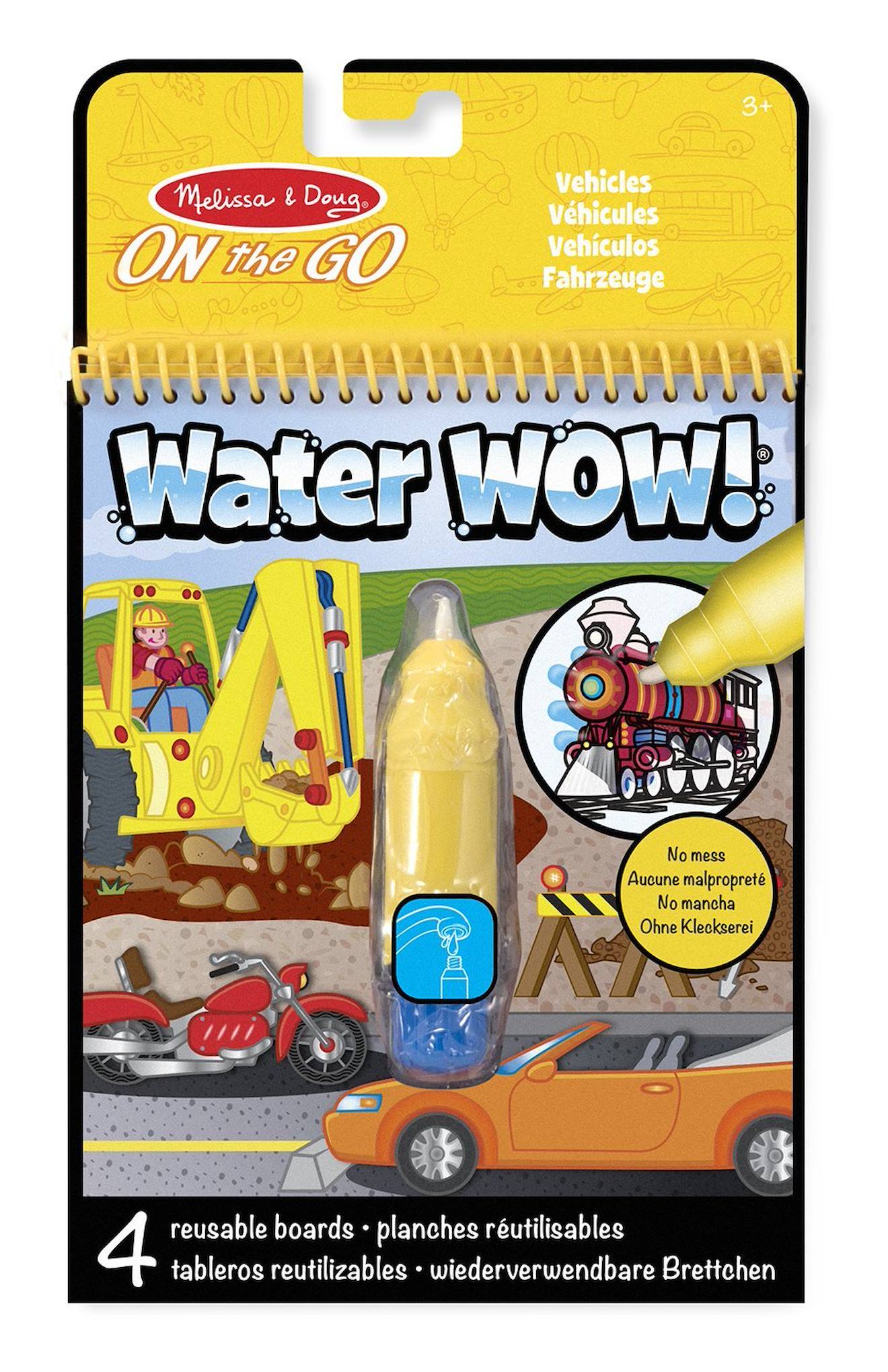 Water Wow! Véhicules Rouge