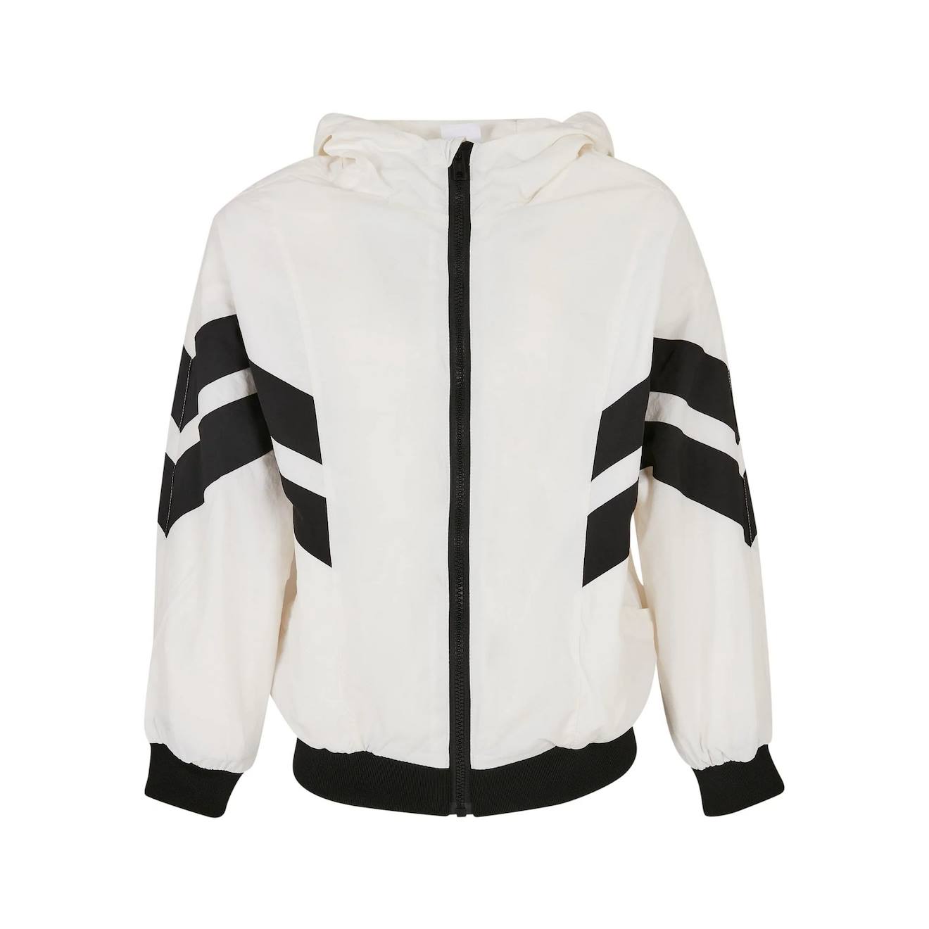 Veste Synthétique Blanc / Noir