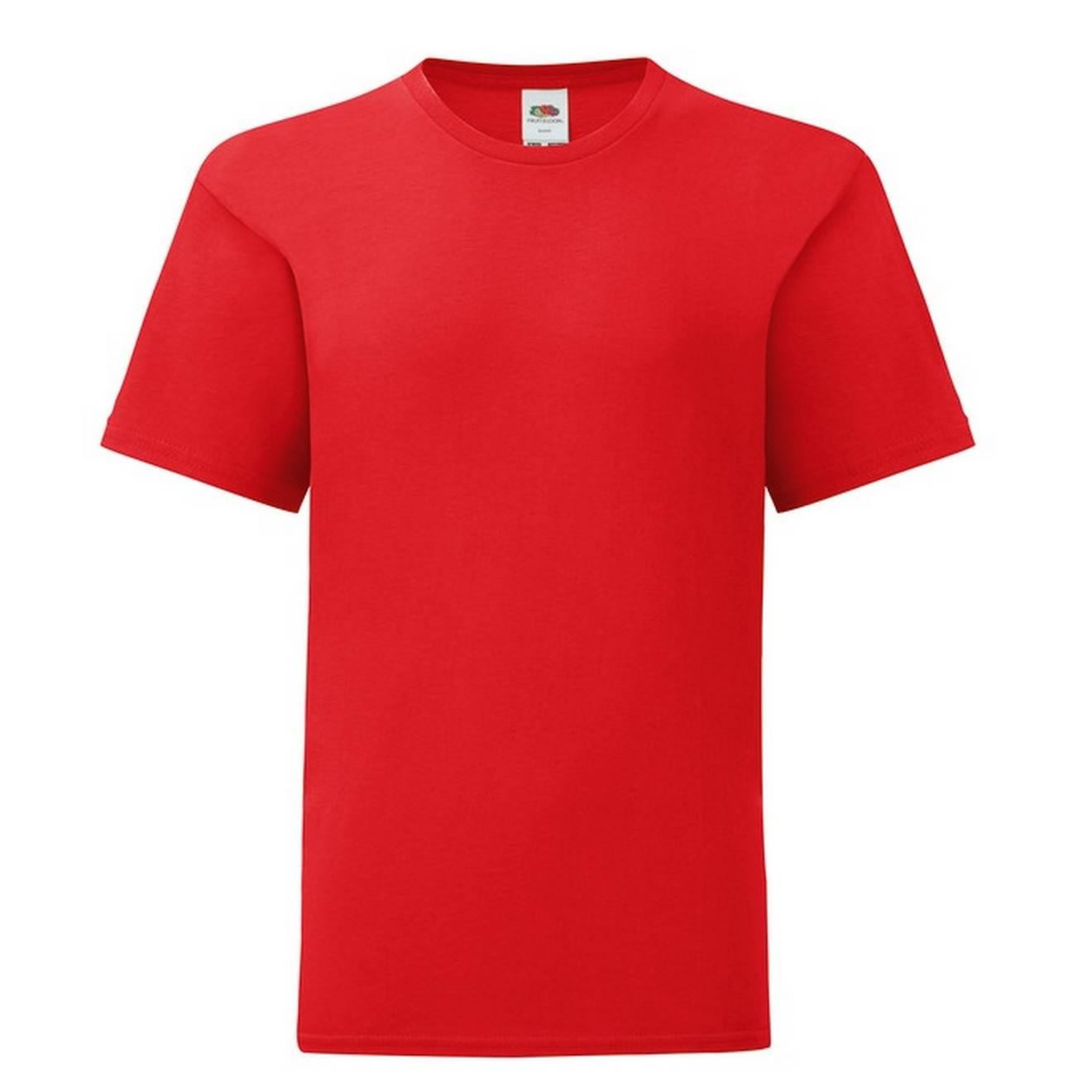T-shirt Iconic Coton Peigné Et Filé À L'anneau Iconic 150 Rouge