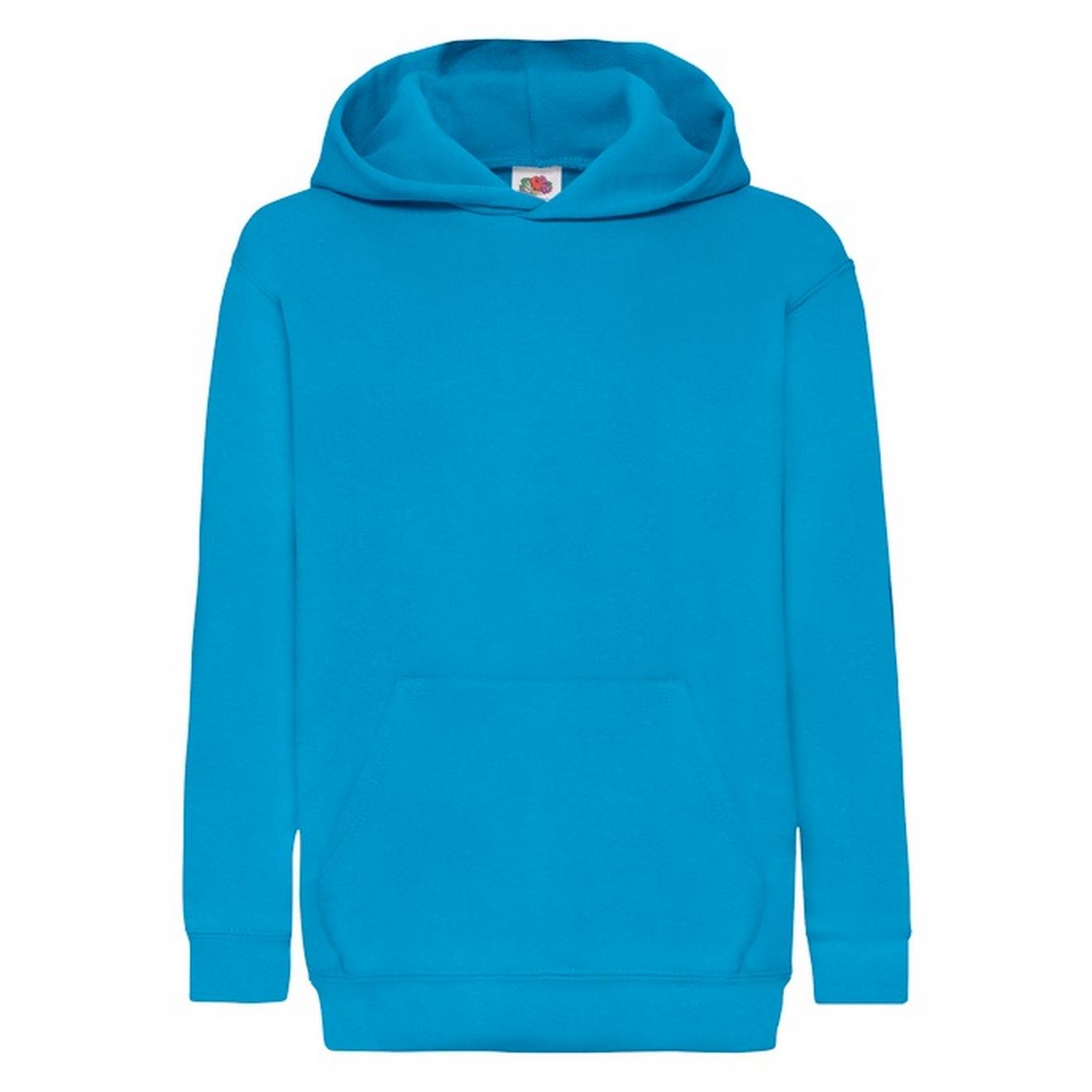 Sweat À Capuche Coton Classic Azur