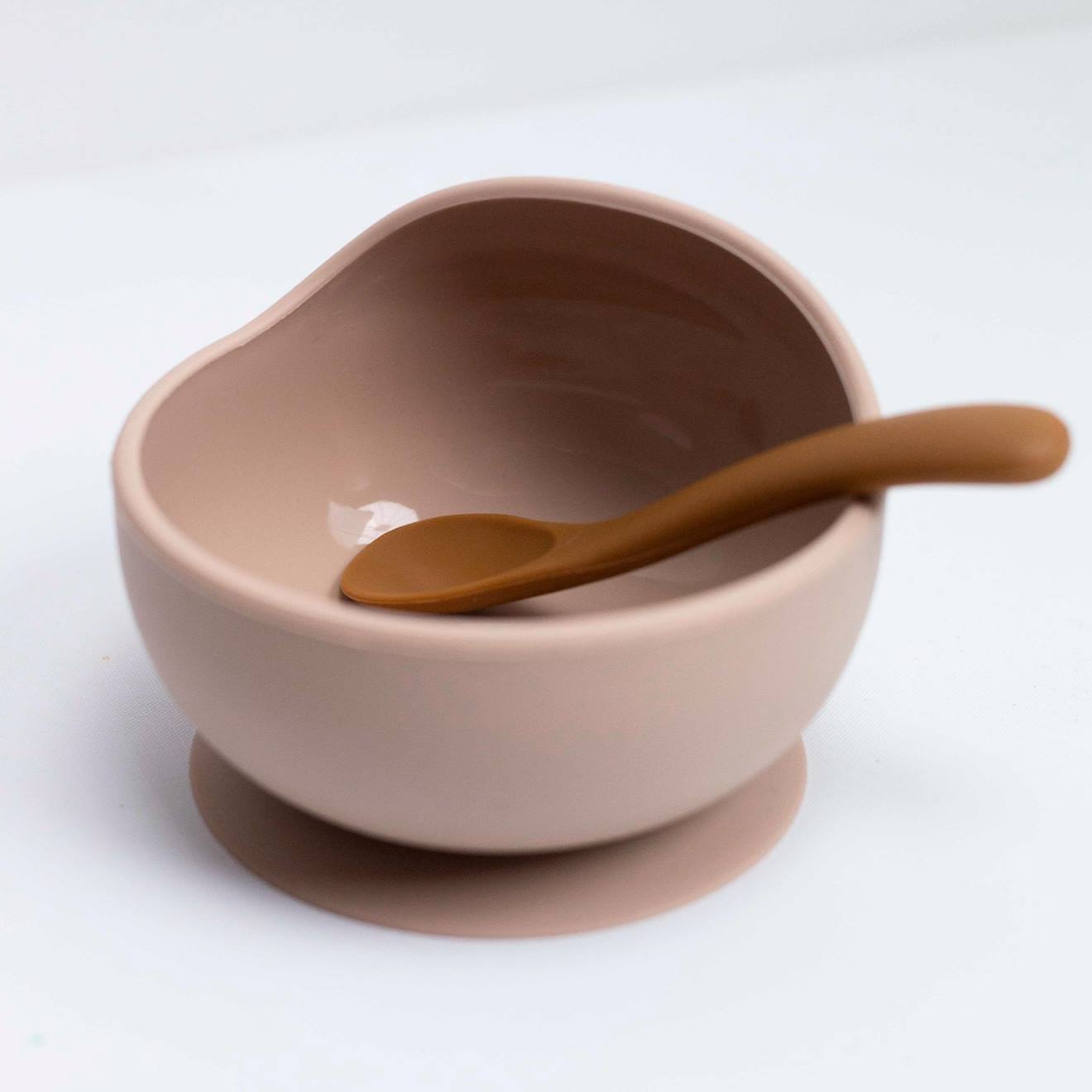 Coffret Repas Bébé 2 Pièces Caramel