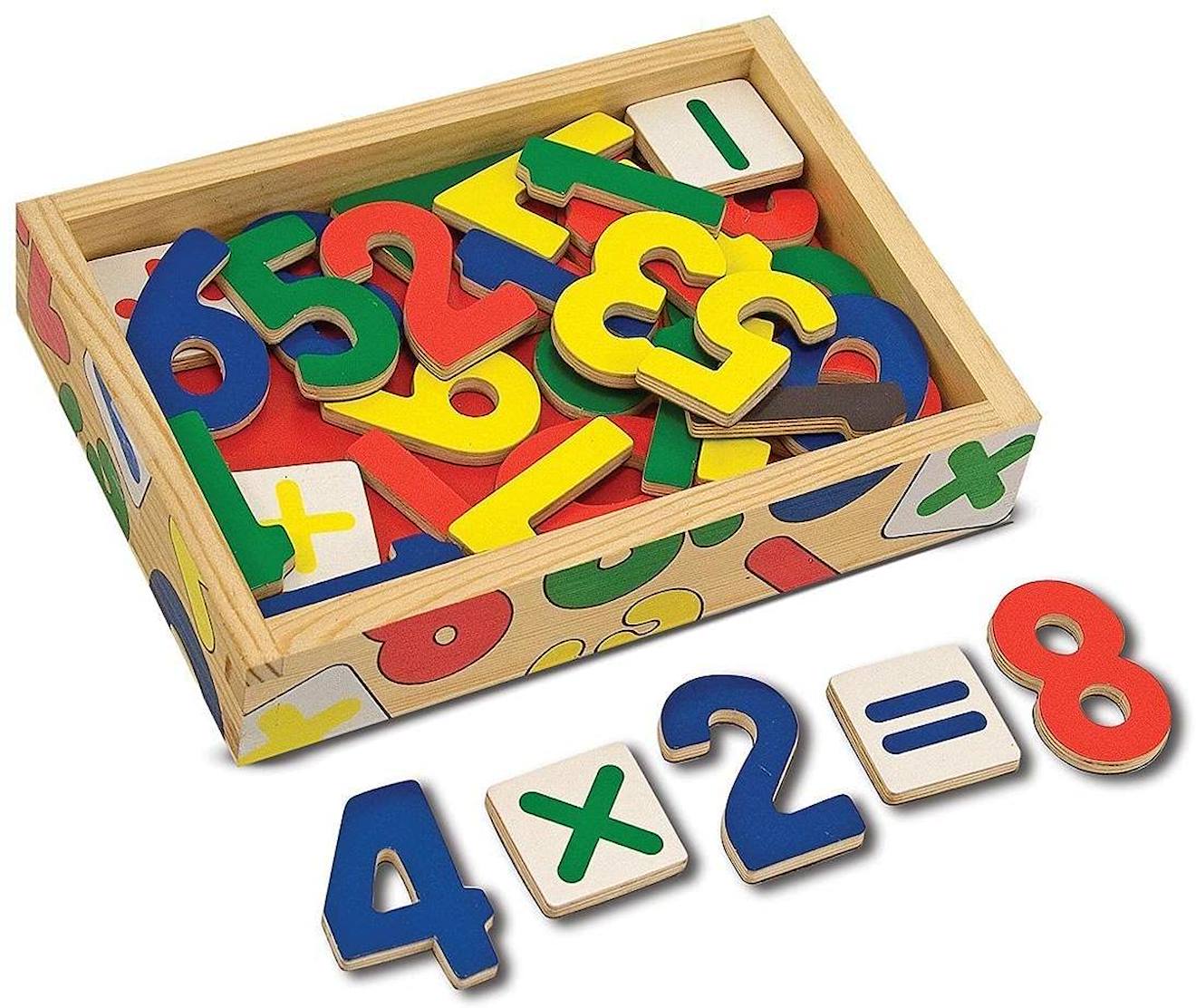Melissa & Doug - Magnets Chiffres 37 Pièces Vert