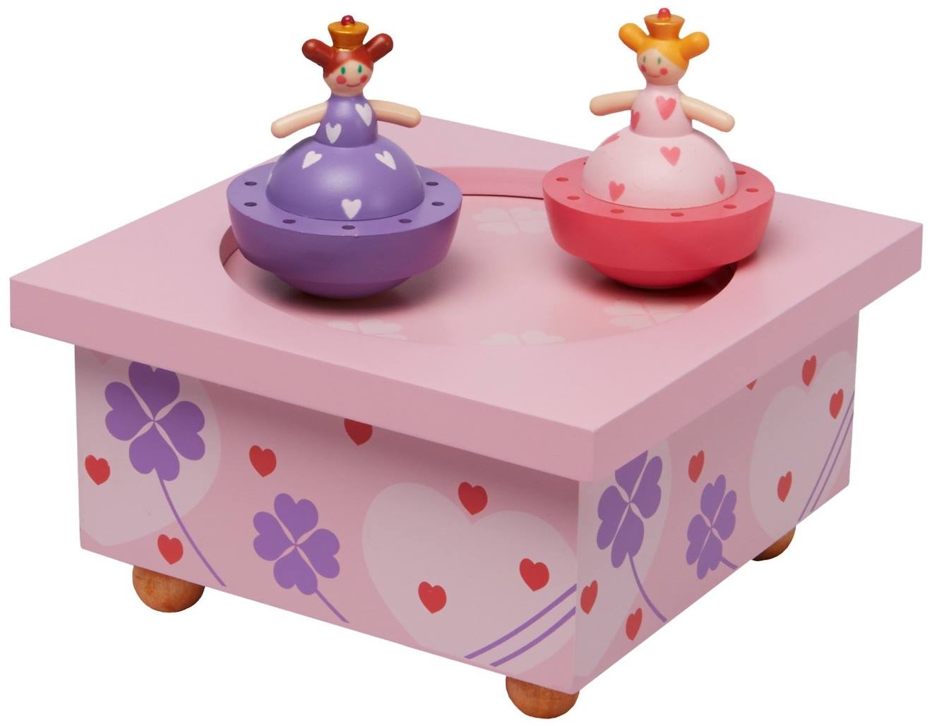Trousselier - Boite À Musique Soeurs Princesses Rose