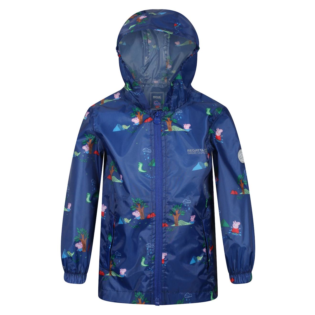 Veste Imperméable Polyester Peppa Pig Bleu Roi